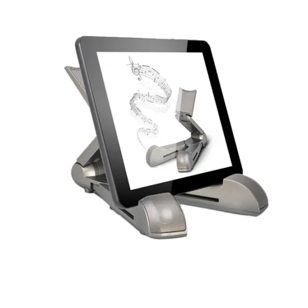 Портативная колонка GoClever ACC Speaker Stand 02 5 Вт/ Серебристый photo 1