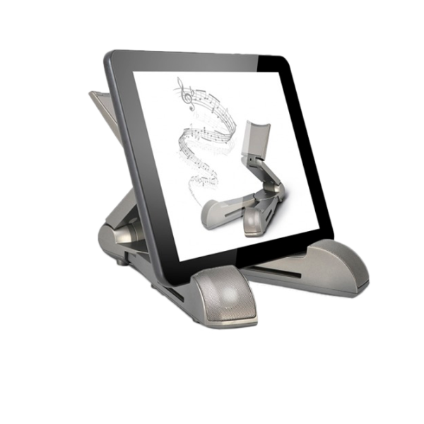 Портативная колонка GoClever ACC Speaker Stand 02 5 Вт/ Серебристый photo 1