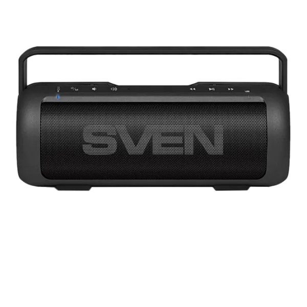 Портативная колонка Sven PS-200BL 2 x 5 Вт/ Черный photo 1 Портативная колонка Sven PS-200BL 2 x 5 Вт/ Черный photo 1