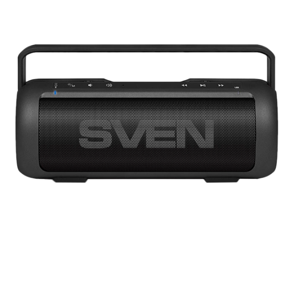 Портативная колонка Sven PS-200BL 2 x 5 Вт/ Черный photo 1 Портативная колонка Sven PS-200BL 2 x 5 Вт/ Черный photo 1
