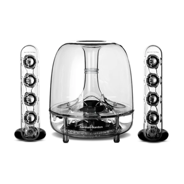 Boxă portabilă Harman Kardon SoundSticks Satellites: 20 W (2 x 10 W)<br>Subwoofer: 20 W/ Black photo 1