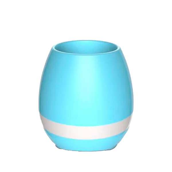 Boxă portabilă Flowerpot Music Blue photo 1 Boxă portabilă Flowerpot Music Blue photo 1