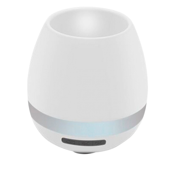 Boxă portabilă Flowerpot Music White photo 1