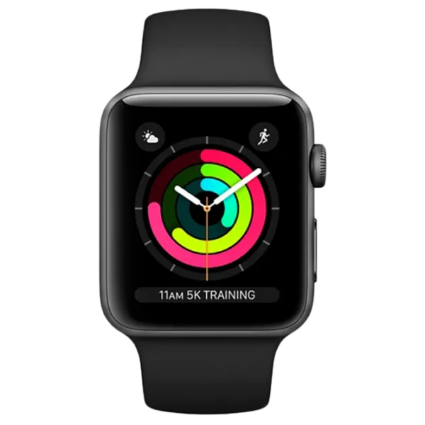 Умные часы Apple Watch Series 3 1.65"/ MQL12/ MTF32/ Серый Черный photo 1