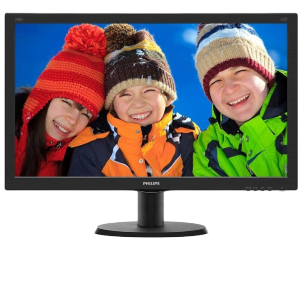 Монитор Philips 240V5QDSB 23.8" Full HD 5 мс/ Черный photo 1