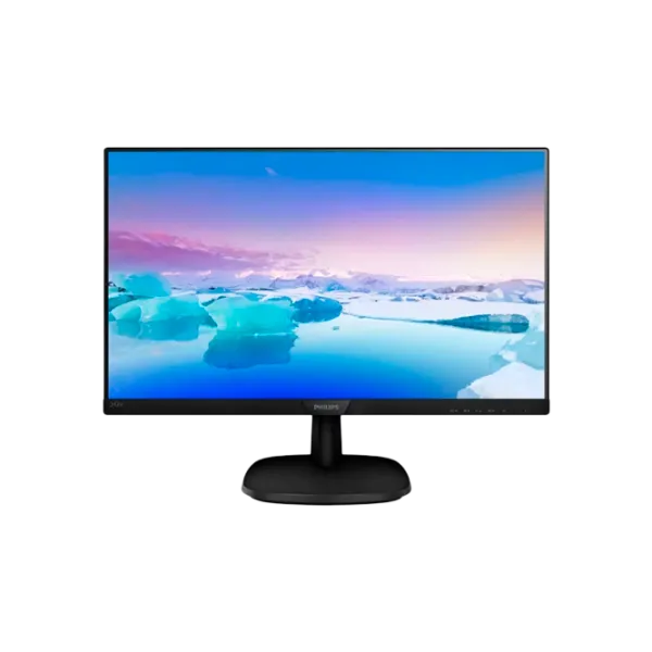 Monitor Philips 243V7QJABF 23.8" Full HD 60 Hz/ 5 ms/ Black photo 1