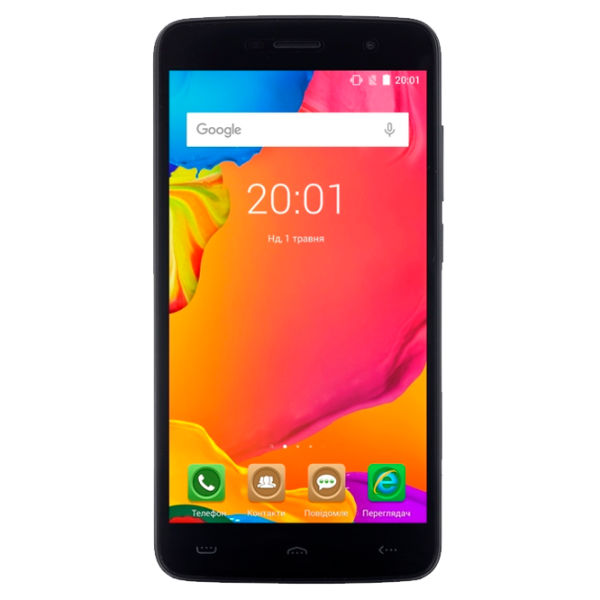 Ergo A551 Sky 1 GB/ 8 GB/ Dual SIM/ Dark Blue photo 1