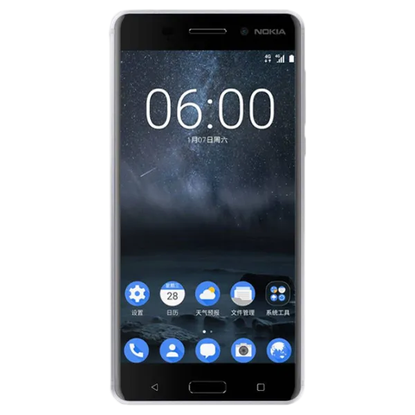 Nokia 6 4 ГБ/ 64 ГБ/ Dual SIM/ Серебристый photo 1