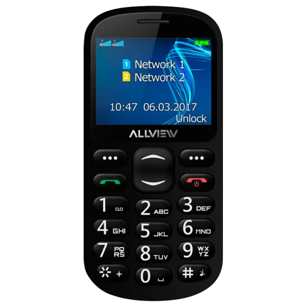 Allview D1 Senior Black/ Dual SIM photo 1