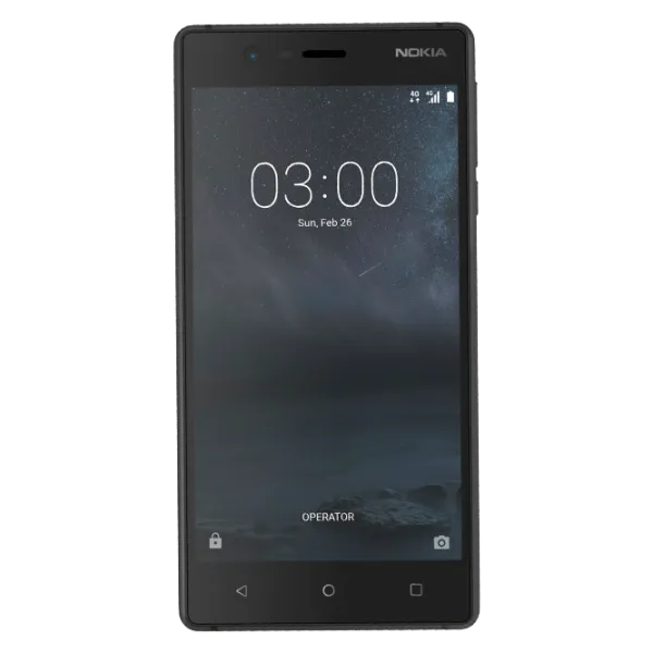 Nokia 3 2 ГБ/ 16 ГБ/ Dual SIM/ Матовый Черный photo 1