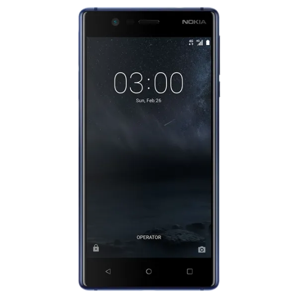 Nokia 3 2 GB/ 16 GB/ Dual SIM/ Tempered Blue photo 1