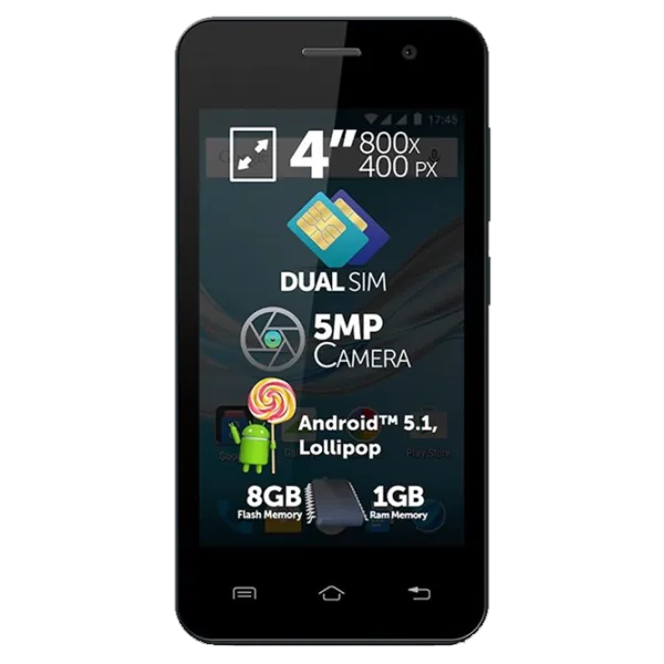 Allview A5 Easy 1 GB/ 8 GB/ Dual SIM/ Black photo 1