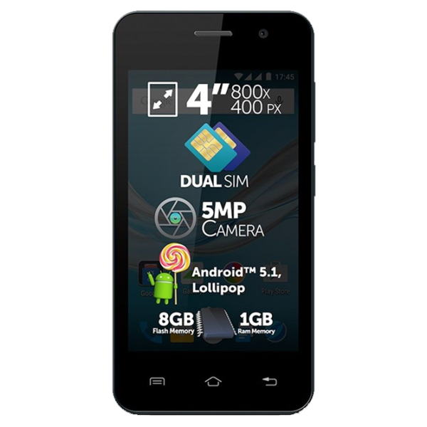 Allview A5 Easy 1 GB/ 8 GB/ Dual SIM/ Black photo 1