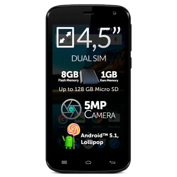 Allview A6 Lite 1 GB/ 8 GB/ Dual SIM/ Black photo 1