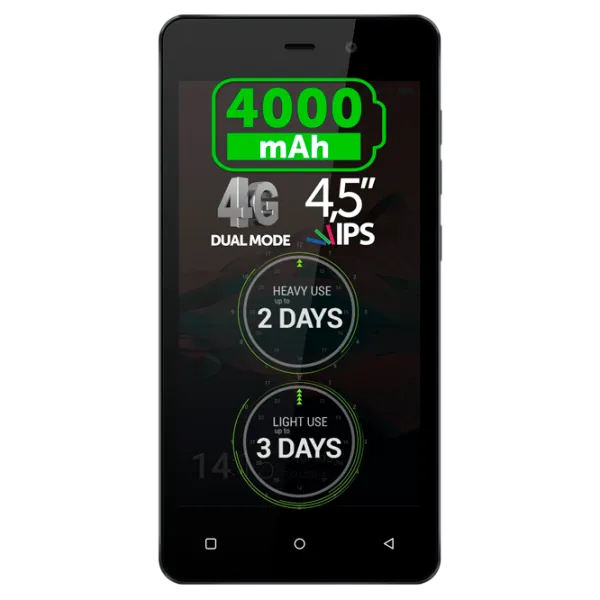 Allview P5 Energy 1 GB/ 16 GB/ Dual SIM/ Black photo 1