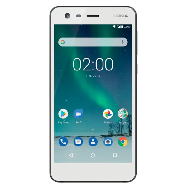 Nokia 2 1 ГБ/ 8 ГБ/ Dual SIM/ Белый photo 1