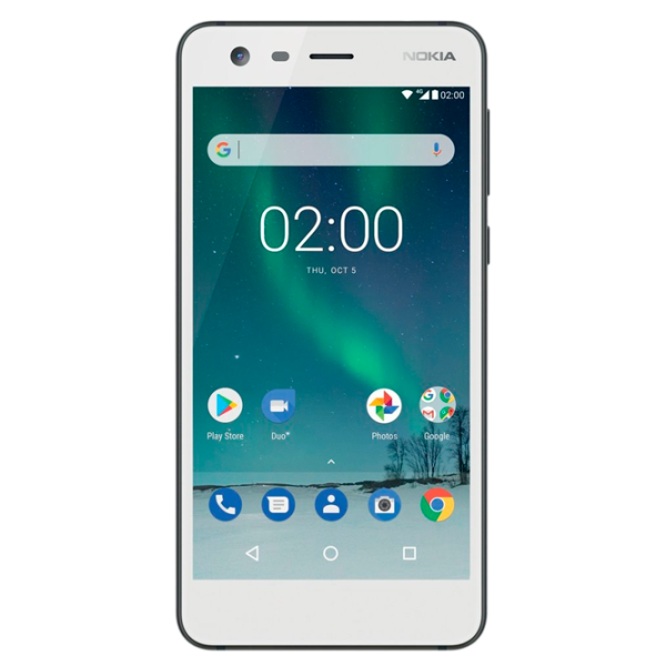 Nokia 2 1 ГБ/ 8 ГБ/ Dual SIM/ Белый photo 1