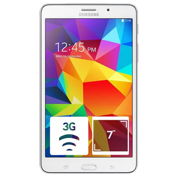 Планшет Samsung Tab 4 7"/ Белый/ 8 ГБ/ 3G/ T231 photo 1