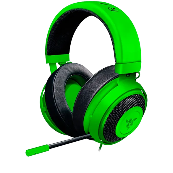 Căști Razer Kraken Pro V2 Oval Green Cu fir/ Gaming photo 1