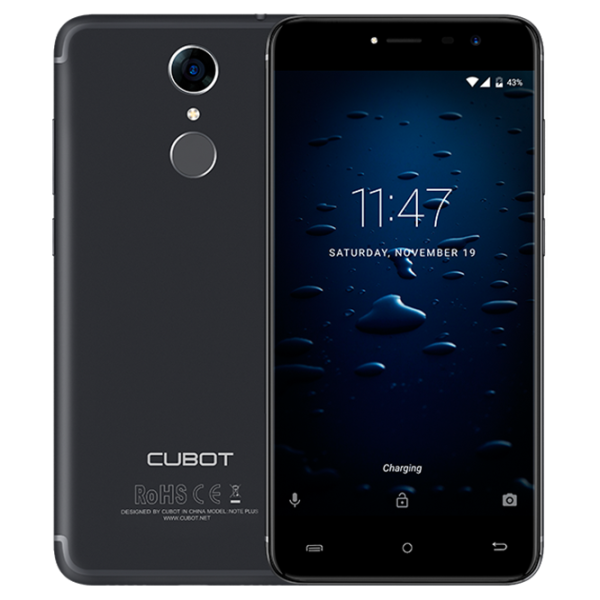 Cubot Note Plus 3 ГБ/ 32 ГБ/ Dual SIM/ Черный photo 1