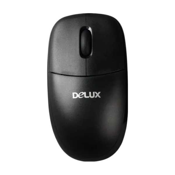 Mouse Delux 371GX Black photo 1