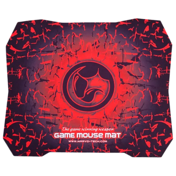 Covoraș pentru mouse Marvo G1 Black Red photo 1