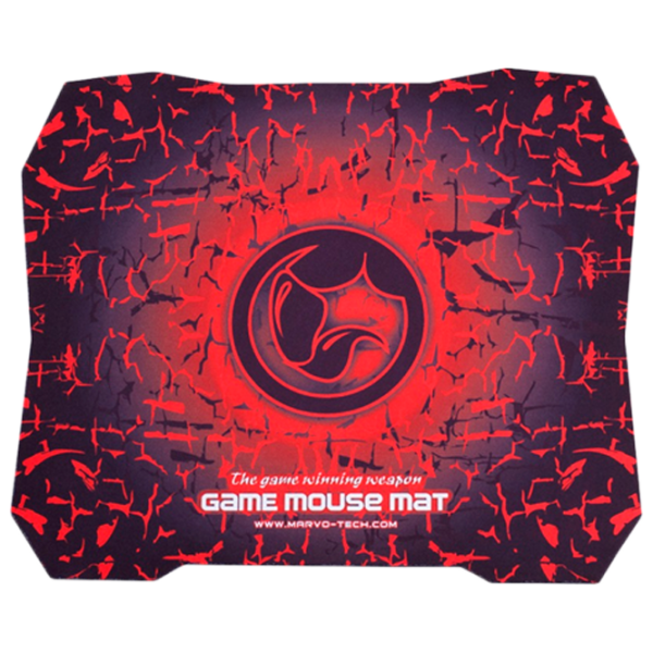 Covoraș pentru mouse Marvo G1 Black Red photo 1