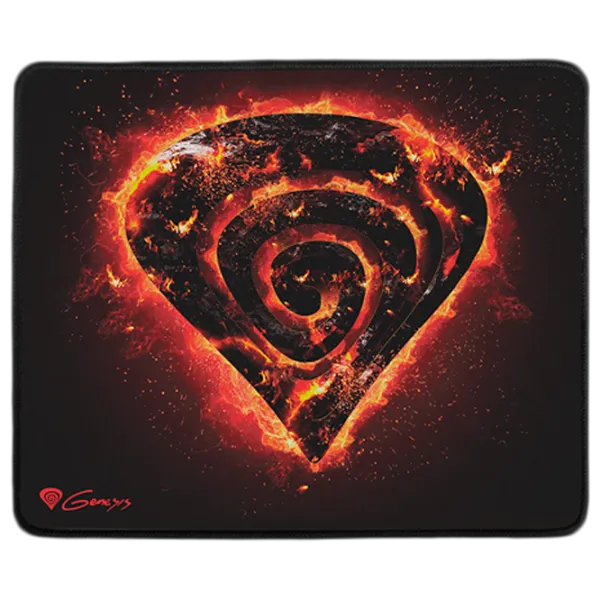 Covoraș pentru mouse Genesis M12 FIRE Orange Black photo 1