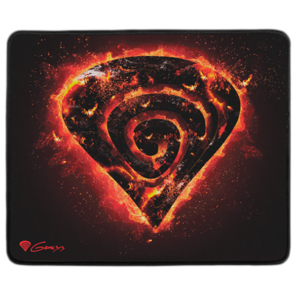 Covoraș pentru mouse Genesis M12 FIRE Orange Black photo 1