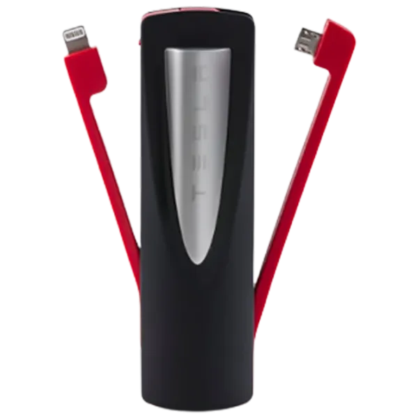 Power Bank Tesla Compact Design 3350 мАч/ Черный photo 1 Power Bank Tesla Compact Design 3350 мАч/ Черный photo 1