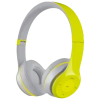 Наушники Freestyle Solo FH0915 Серый Зелёный Беспроводные/ Персональный