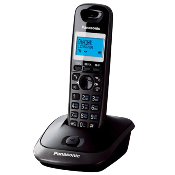 Panasonic KX-TG2512UAT Kit Черный photo 1