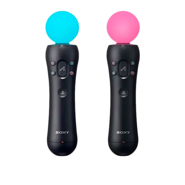 Controller Sony PS Move Twin Pack Fără fir / 14 buttons / Black photo 1 Controller Sony PS Move Twin Pack Fără fir / 14 buttons / Black photo 1