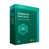 Antivirus KASPERSKY Anti-Virus (KAV) X86/ X64 2 ПК/ DVD