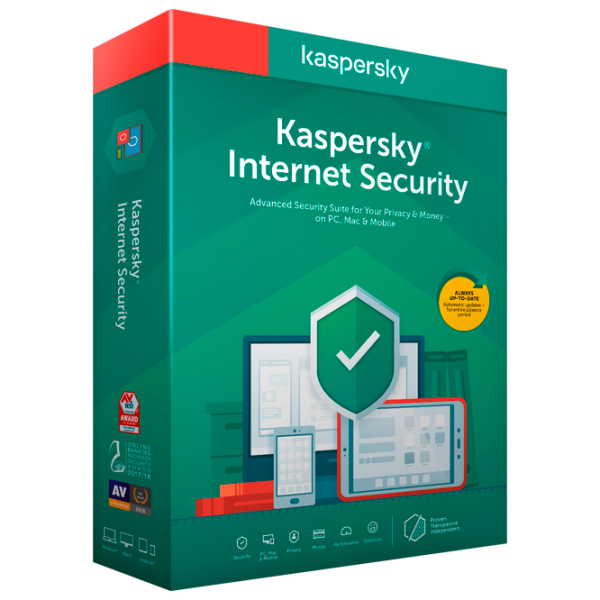 Antivirus KASPERSKY Internet Security (KIS) X86/ X64 2 Devices/ DVD photo 1