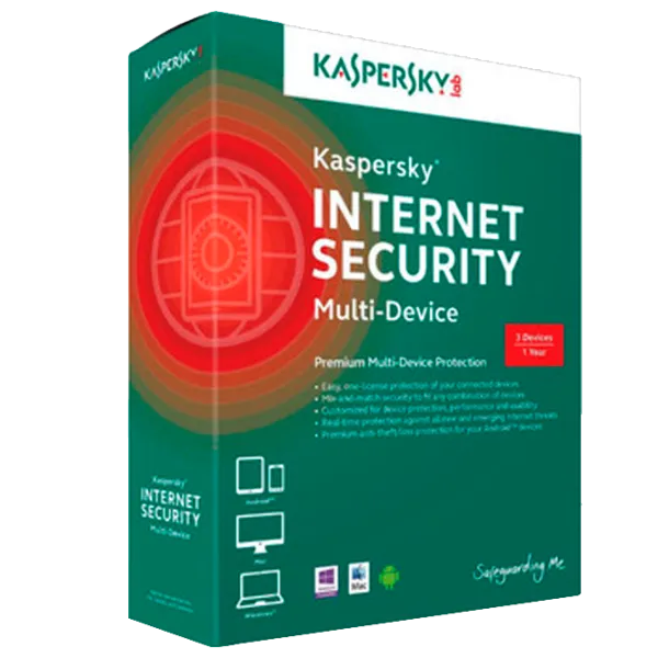 Antivirus KASPERSKY Internet Security (KIS) X86/ X64 1 Устройство/ DVD photo 1
