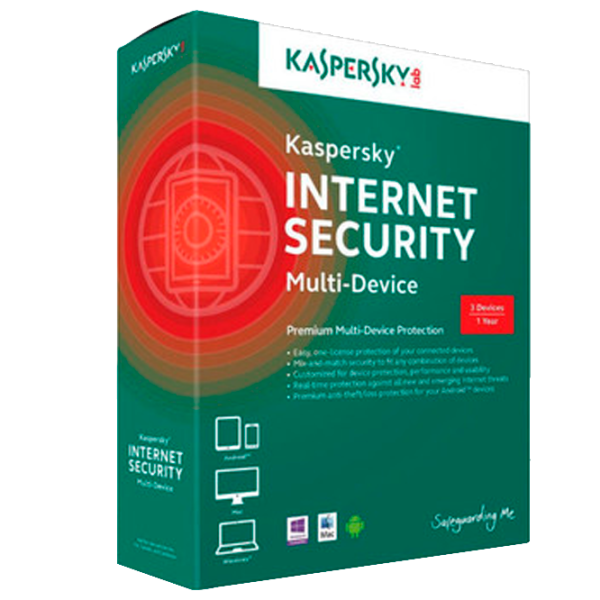 Antivirus KASPERSKY Internet Security (KIS) X86/ X64 1 Устройство/ DVD photo 1