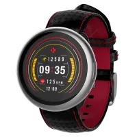 Ceas inteligent Mykronoz ZeRound 2 HR Premium 1.22"/ Carbon Silver