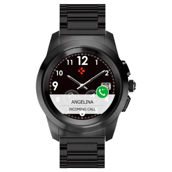Ceas inteligent Mykronoz ZeTime Elite 1.73"/ Metal Black photo 1
