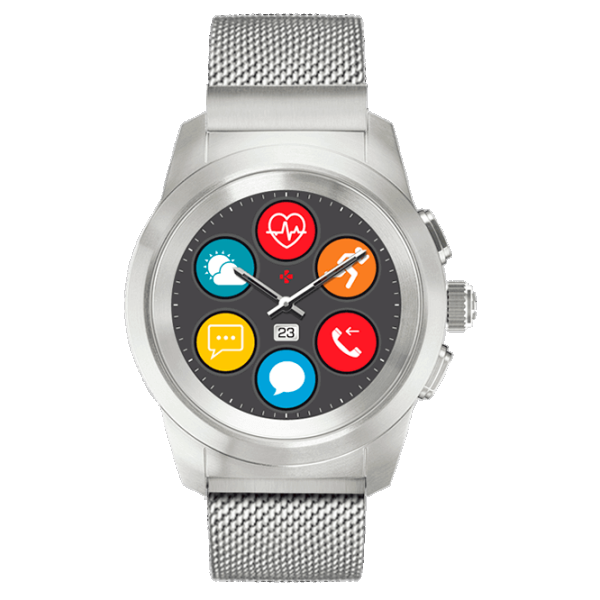 Умные часы Mykronoz ZeTime Elite 1.73"/ Milanese Серебристый photo 1