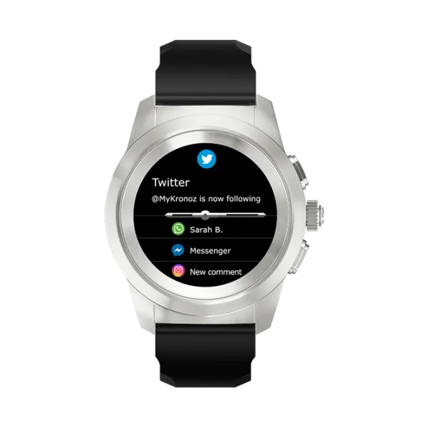 Ceas inteligent Mykronoz ZeTime 1.73"/ Black photo 1