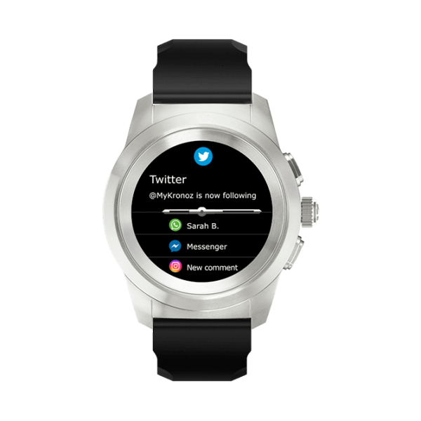 Ceas inteligent Mykronoz ZeTime 1.73"/ Black photo 1