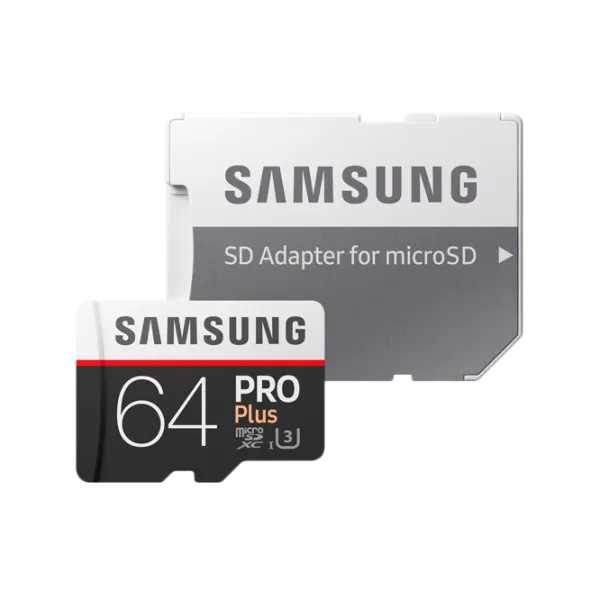 Карта памяти Samsung MicroSD Card 64 ГБ MicroSD Card/ Pro Plus UHS-1 photo 1 Карта памяти Samsung MicroSD Card 64 ГБ MicroSD Card/ Pro Plus UHS-1 photo 1