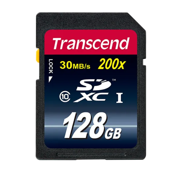 Memory Card Transcend SD Card 128 GB SD Card/ Class10 photo 1