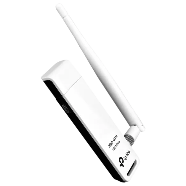Adaptor de rețea TP-Link TL-WN722N Wi-Fi/ White photo 1