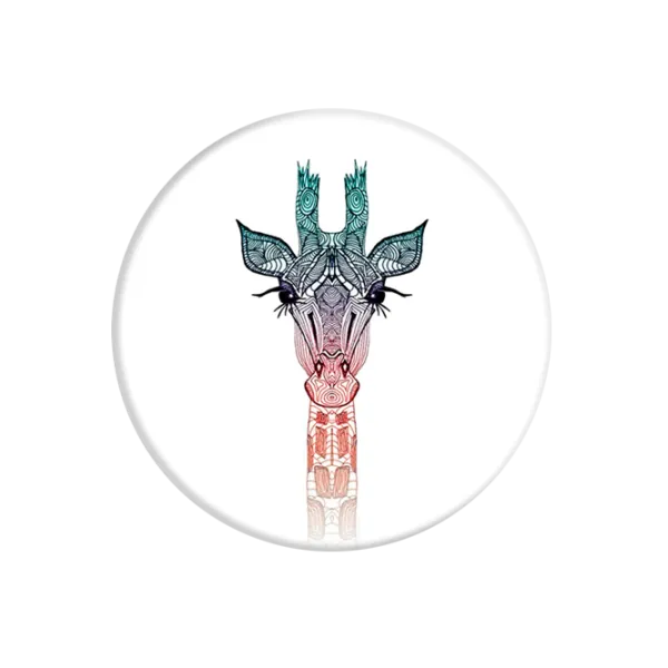 COMBO PopSocket & PopClip giraffe Разноцветный photo 1