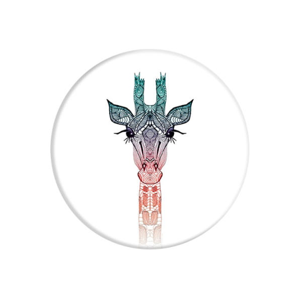 COMBO PopSocket & PopClip giraffe Разноцветный photo 1