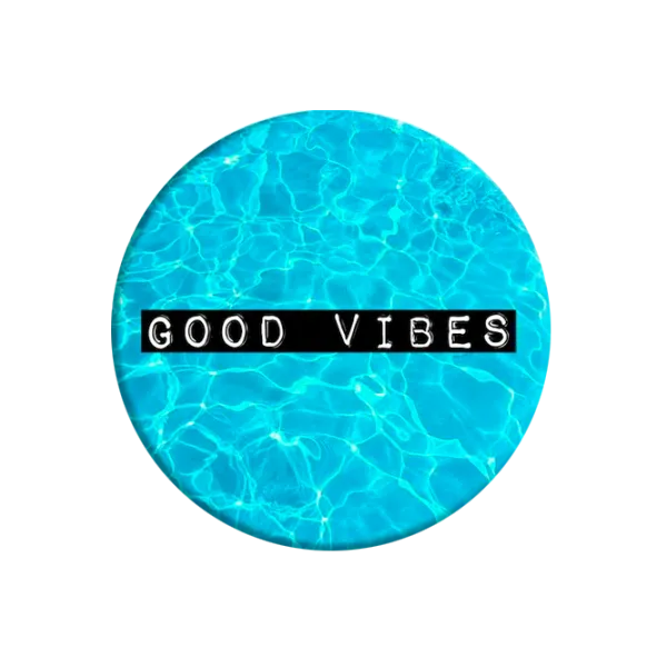 COMBO PopSocket & PopClip good vibes Синий photo 1