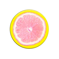 COMBO PopSocket & PopClip grapefruit slice Розовый