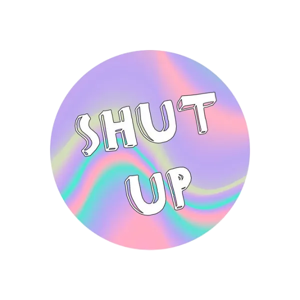 COMBO PopSocket & PopClip shut up Разноцветный photo 1